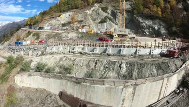 Stützmauer Chrachlibodacher, 3932 Visperterminen