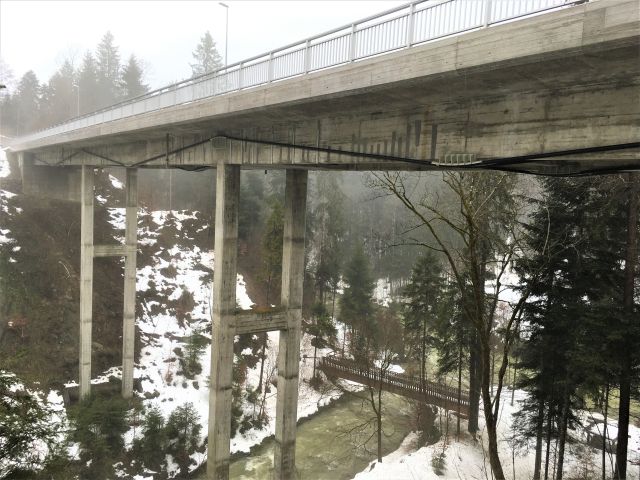 Sanierung Herrensägentobelbrücke, St. Peterzell