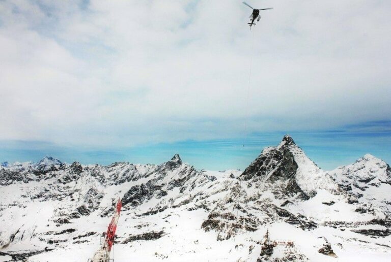 Einfliegen eines Ankers