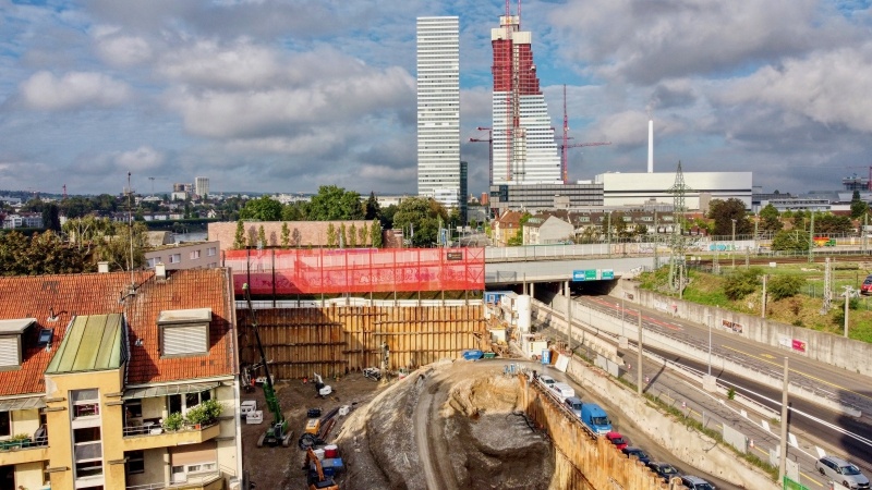 Überbauung Eisenbahnweg, Basel