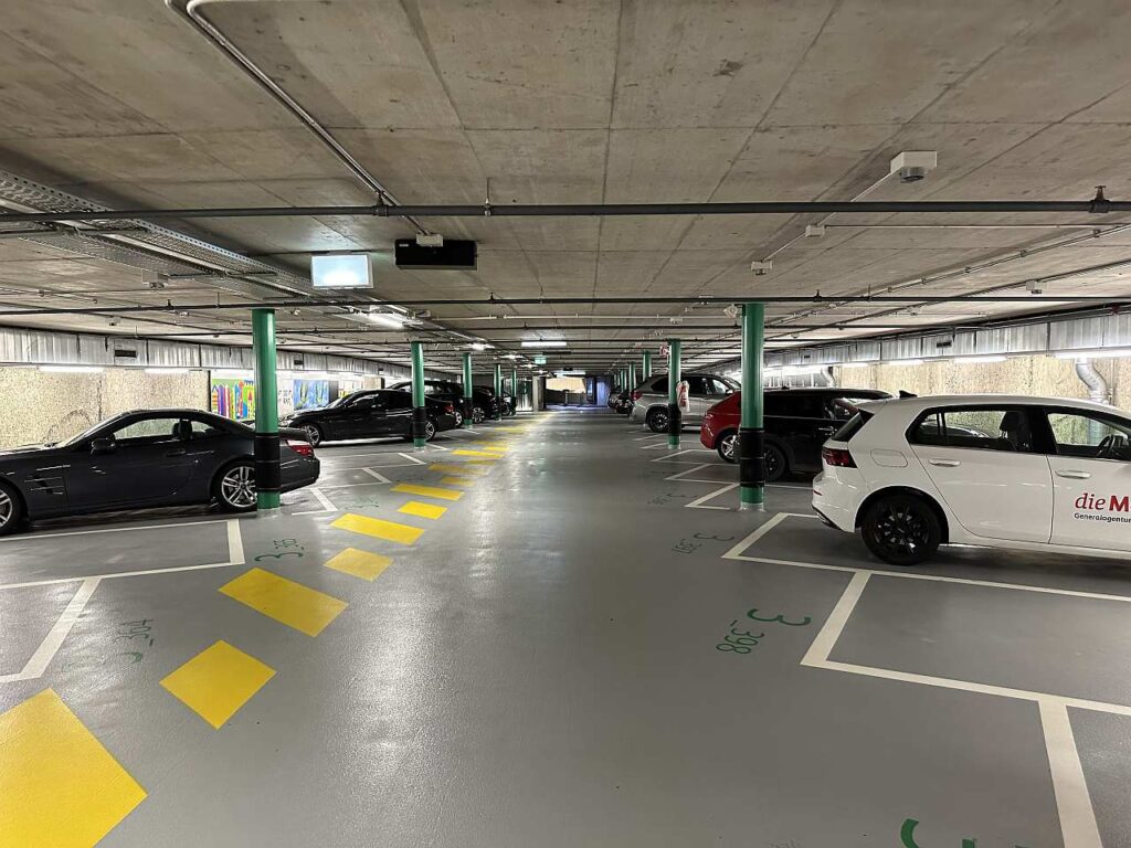 City-Parking, Gessnerallee, Zürich