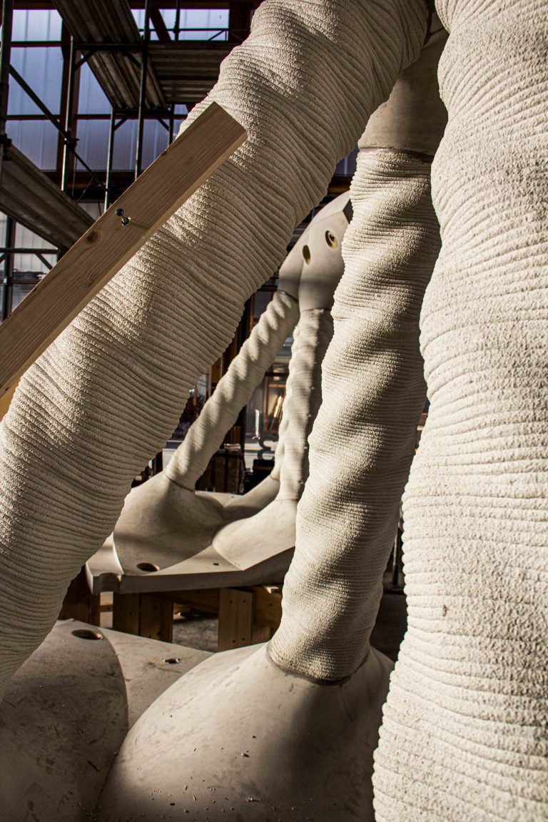 Nahaufnahme eines 3D-Elements